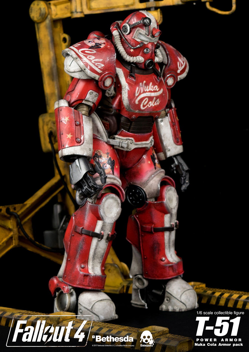 Fallout 4 T-51 Power Armor Nuka Cola Armor Pack image 4