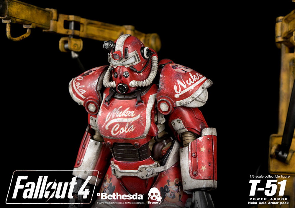 Fallout 4 T-51 Power Armor Nuka Cola Armor Pack image 5