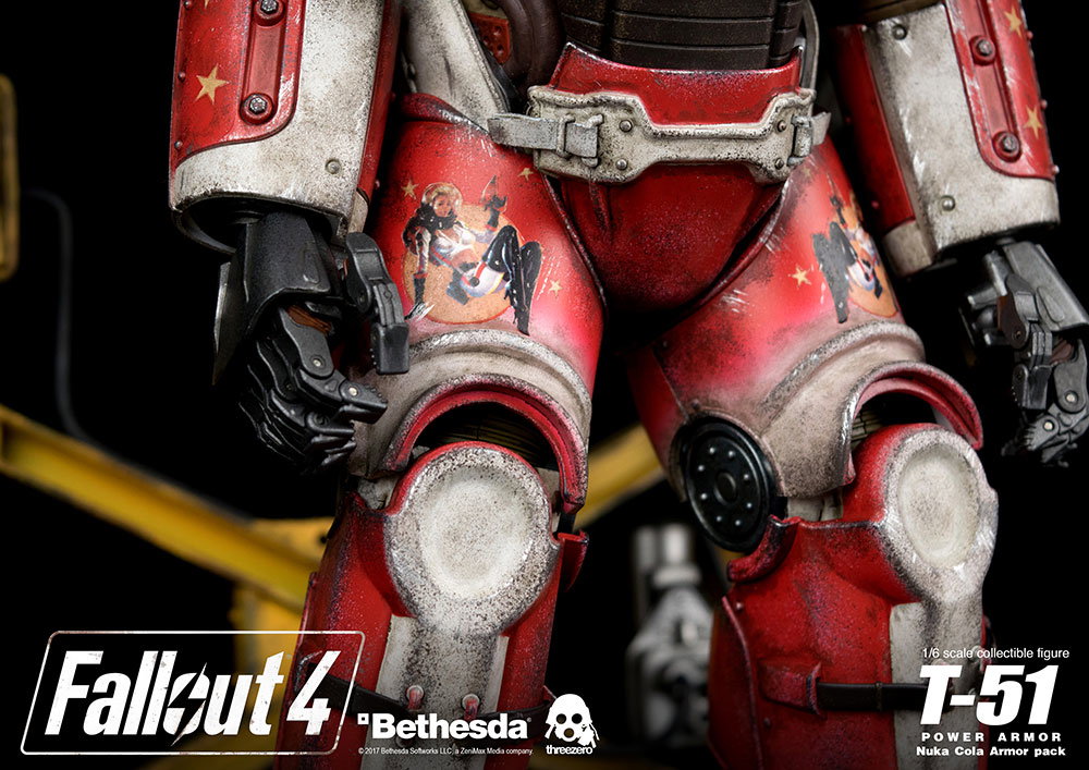 Fallout 4 T-51 Power Armor Nuka Cola Armor Pack image 6
