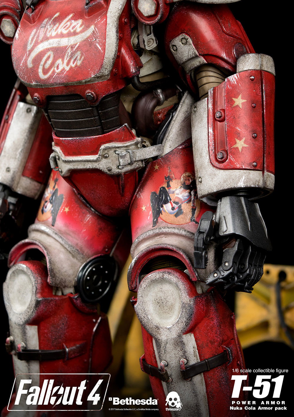 Fallout 4 T-51 Power Armor Nuka Cola Armor Pack image 7
