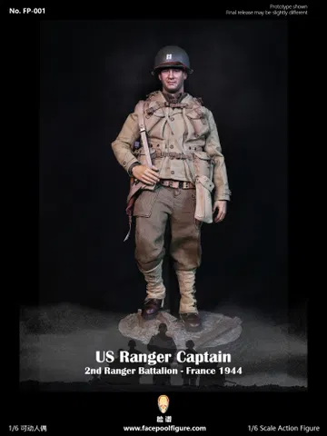 US Ranger Captain – France 1944