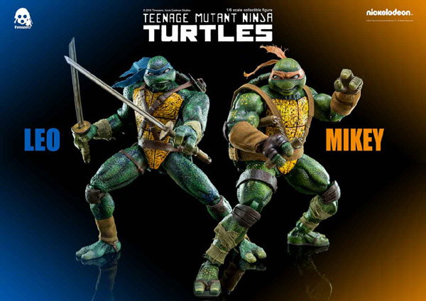 Kevin Eastman TMNT Leo & Mikey Exclusive Set 2016 image 9