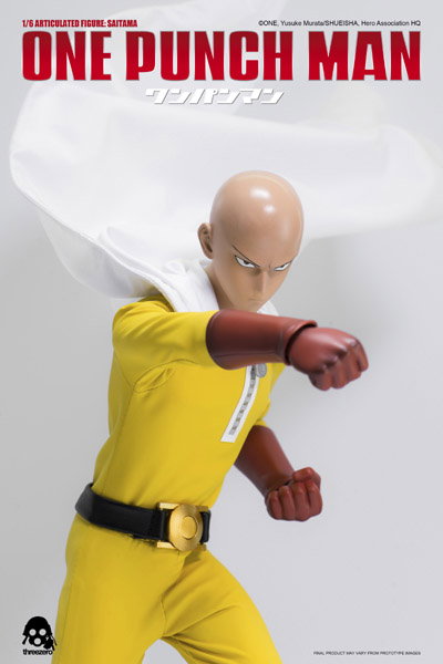 One-Punch Man 1/6 Articulated Figure: SAITAMA image 5