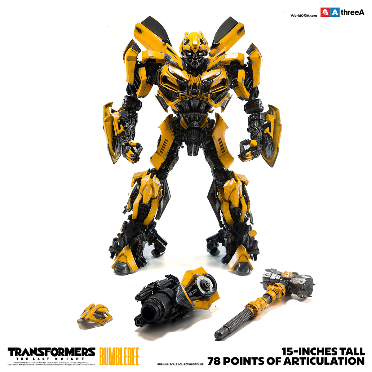 Transformers The Last Knight Bumblebee (Deluxe Edition) image 3